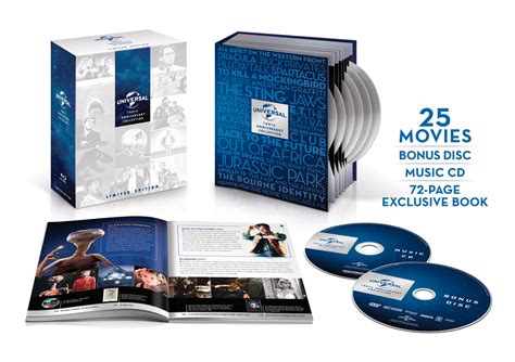 Universal 100th Anniversary Blu-ray & DVD Limited Edition Collection To ...