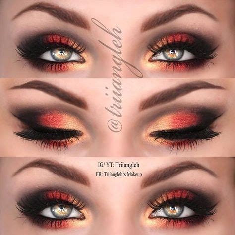 Hot Fire Makeup Looks to Try for Fun | Makeup, Eye makeup, Colorful eye ...