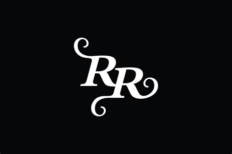 Monogram RR Logo V2 Graphic by Greenlines Studios · Creative Fabrica