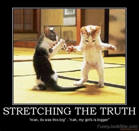 Funny Poster Pictures » Stretching The Truth