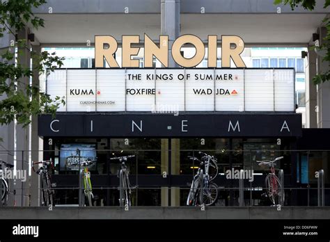 The Renoir Cinema in the Brunswick Shopping Centre, London Stock Photo ...