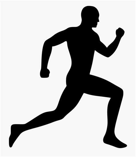 running man vector png - Clip Art Library