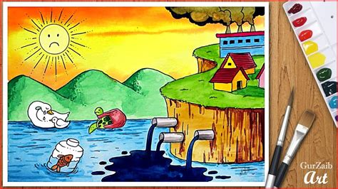 Water Pollution Poster For Kids