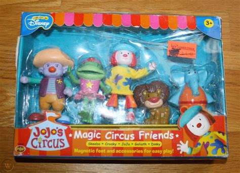 PLAYHOUSE DISNEY JOJO'S CIRCUS Magic Circus Friends Figures NIB Croaky ...