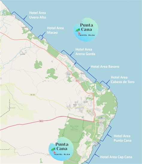 Punta Cana Map – a helpful and detailed map of Punta Cana’s Resorts ...