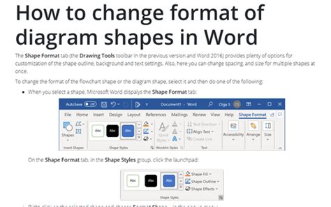 Cropping a Picture to a Shape - Microsoft Word undefined