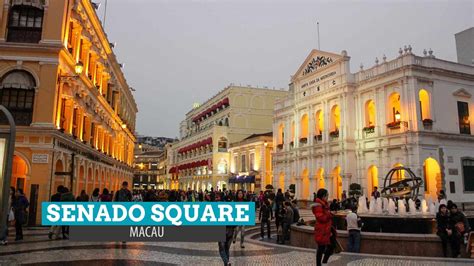 SENADO SQUARE to ST. PAUL RUINS, MACAU: A DIY Walking Tour | The Poor ...