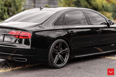 Black Audi A8 Gets More Luxurious Aftermarket Details — CARiD.com Gallery