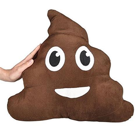 Large Emoji Poop Pillow - Walmart.com - Walmart.com