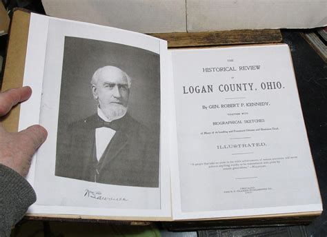 1903 Historical Review of Logan County, Ohio | eBay