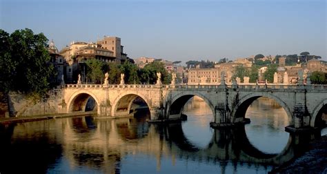 Tiber River Europe Map