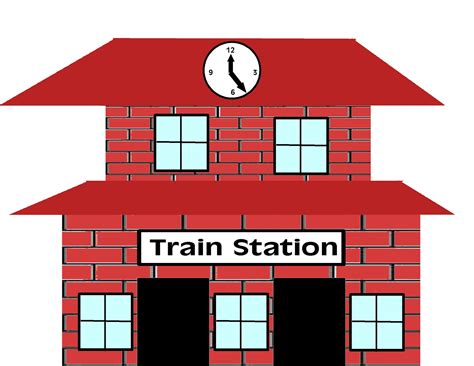 10+ Train Station - Car... Train Station Clipart | ClipartLook