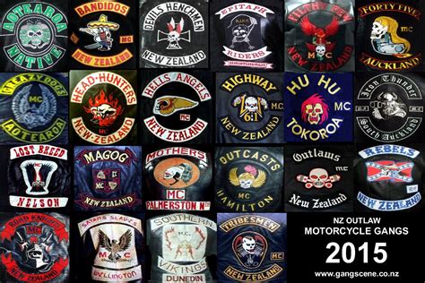 updated MC form NZ | Biker colors | Pinterest