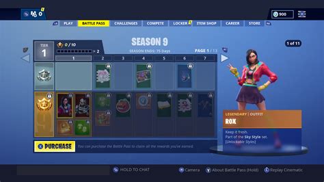 Fortnite Season 9 Battle Pass Rewards - Fortnite Guide - IGN