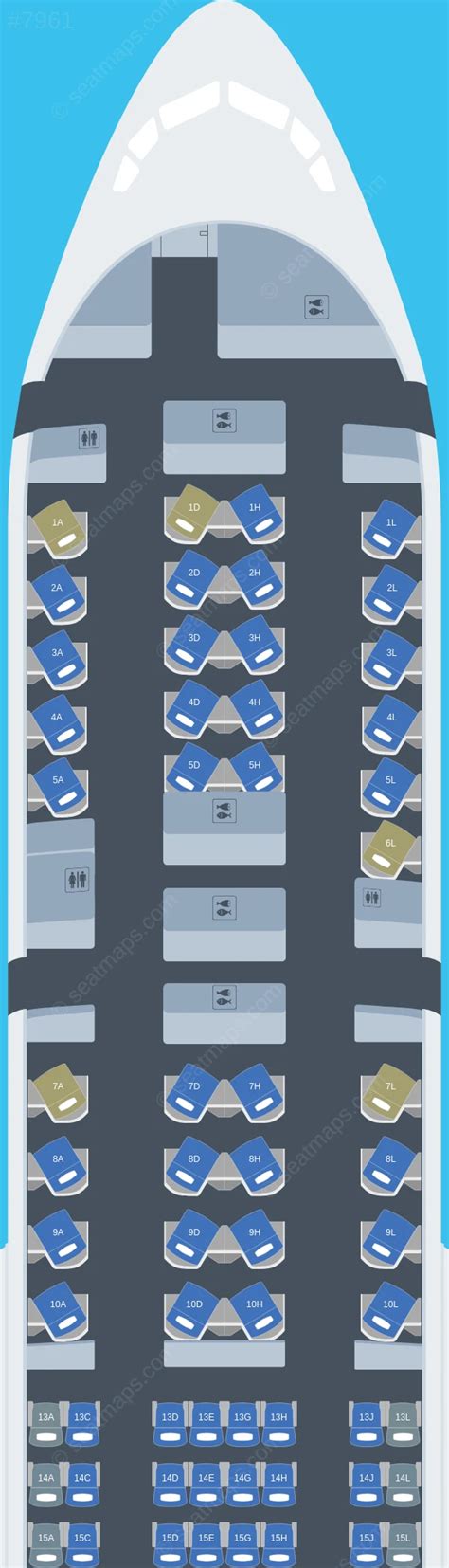 American Airlines 777 200 New Seat Map | Elcho Table