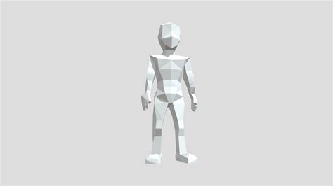 LowPoly Character-free/Rigged- - Download Free 3D model by Tyronic ...