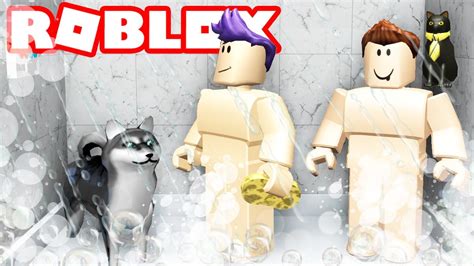 EMBARRASSING Roblox Shower Simulator - YouTube