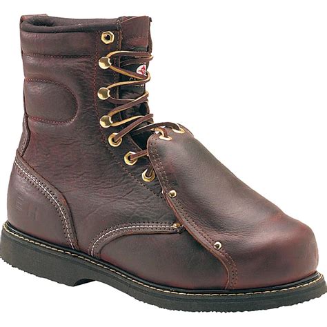 Men's Carolina® 8" Steel Toe Domestic Metatarsal Boots, Briar - 102854 ...