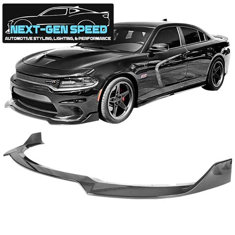 2015-2022 Dodge Charger Front Splitter V6 (Scatpack/Hellcat/Daytona ...