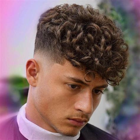 10 Latest Perm Hairstyles for Men Ideas | Faded hair, Men's curly ...