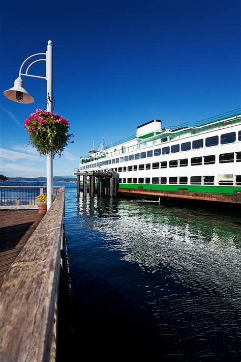 Ferry in Friday Harbor Photograph by Jo Ann Snover | Fine Art America