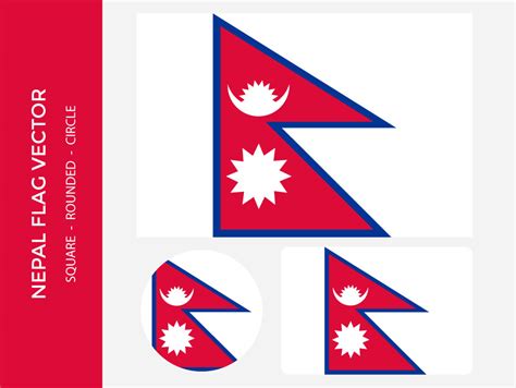 Nepal Flag Vector | Frebers