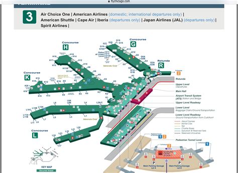 Ord Terminal 3 Map - Map Of Staten