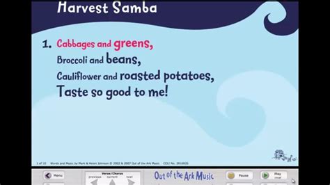 Harvest Samba - Words on Screen™ Original - School Songs - YouTube Music