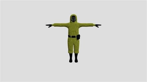 Backrooms Hazmat Suit - 3D model by fizzylol (@fizzboy) [3d132ee ...