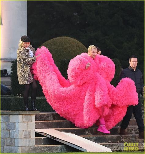 Sam Smith Dons Stunning Pink Dress While Filming New Music Video ...