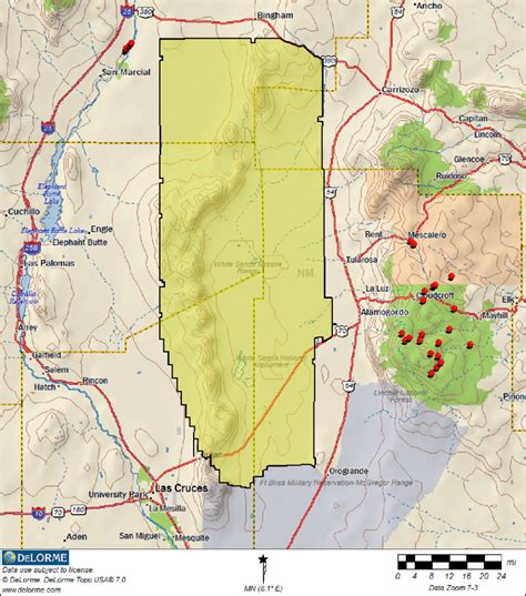 White Sands Missile Range / White Sands Missile Range Nm New Mexico U S ...