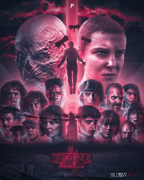 Stranger Things Season 4 Poster | Poster By PaullmanDZN