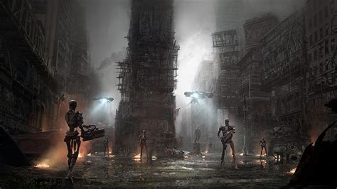 Brand New Terminator Concept Art Shows How Skynet Will Destroy Your ...