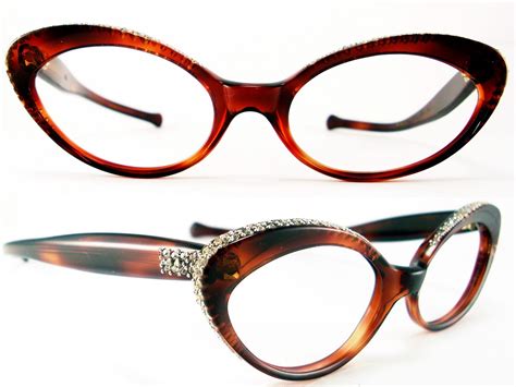 Vintage Eyeglasses Frames Eyewear Sunglasses 50S: VINTAGE CAT EYE ...