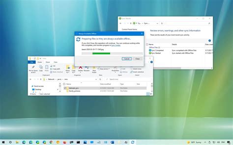 How to enable Offline Files on Windows 10 - Pureinfotech