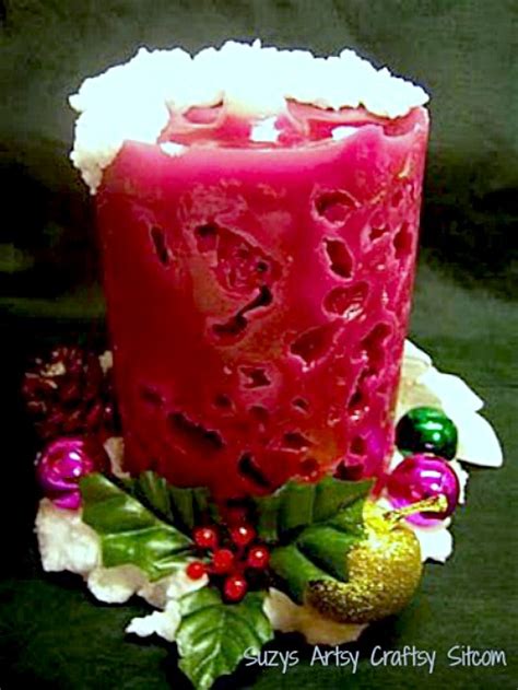 DIY Ice Candles- listed in Top 100 Christmas Projects!