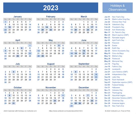 Calendar 2023 Calendar Sa - Time and Date Calendar 2023 Canada