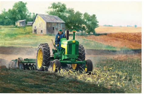 The Artwork of Charles Freitag | Tractors, Old john deere tractors ...