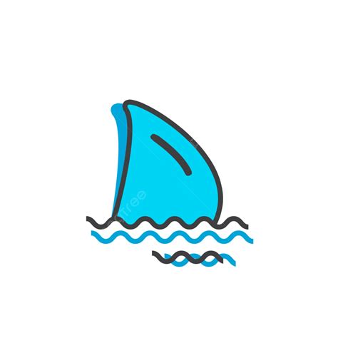 Shark Tail Clipart Transparent PNG Hd, Shark Tail Logo Vector ...