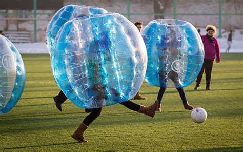 Bubble Soccer - Friday Funnies for Jan. 17 2014 - ESPN