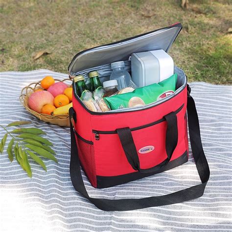 Large Lunch Bag,Insulated Waterproof Cooler& Thermal Lunch Bag for ...