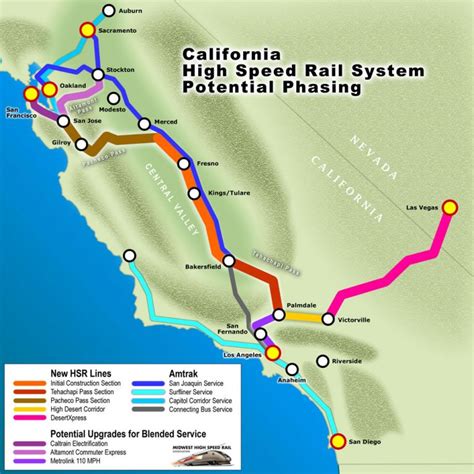 Map Cahsr Phasing Full Download Maps Southern California Amtrak Map ...