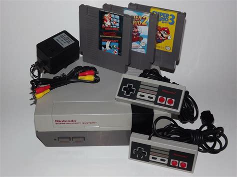 Nintendo NES Scheme Console Capture Your Edifying Mario Game Bundle ...