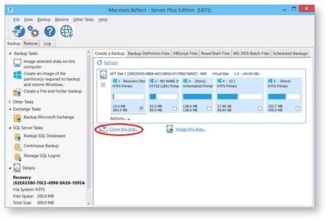 Cloning a disk - KnowledgeBase - Macrium Reflect Knowledgebase