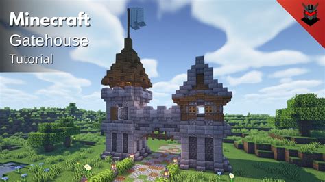 Minecraft Medieval Castle Gate