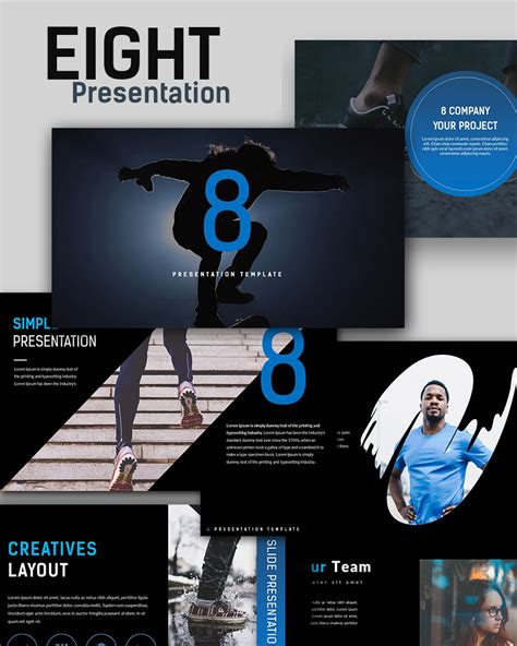 Eight Creative - Keynote template #67249 - TemplateMonster