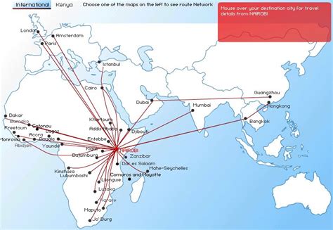 Kenya Airways route map | Route map, Route, Airport design