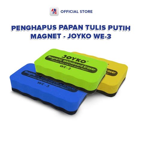 Jual Penghapus Papan Tulis White Board Joyko Tipe WE 3 Magnetic Eraser ...