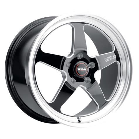 Weld Ventura 5 Wheels - Black Machined | Get Your Wheels