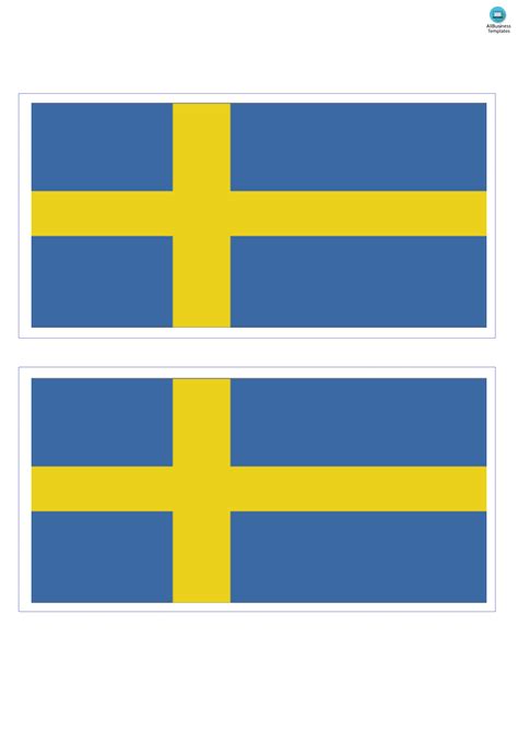 Printable Swedish Flag - Printable Word Searches